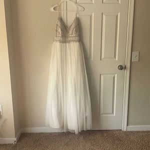 White Weeding/ Braidmaid drees